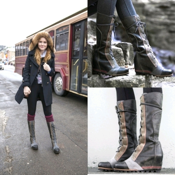 Sorel Shoes - ❗SALE ❗Sorel Cate The Great Wedge Tall Boots